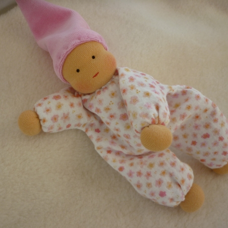 Schlenkerchen Musselin, Bio-Schafwolle