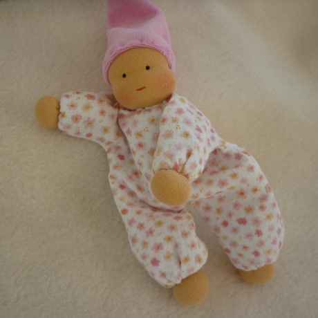 Schlenkerchen Musselin, Bio-Schafwolle