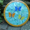 Mosaik  Garten Trittstein Schmetterlinge