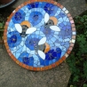 Mosaik  Garten Trittstein Bienen