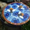 Mosaik  Garten Trittstein Bienen