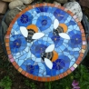 Mosaik  Garten Trittstein Bienen