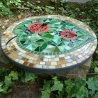Mosaik  Garten Trittstein Marienkäfer