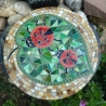 Mosaik  Garten Trittstein Marienkäfer