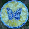 Mosaik  Garten Trittstein Schmetterling