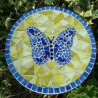Mosaik  Garten Trittstein Schmetterling