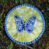 Mosaik  Garten Trittstein Schmetterling