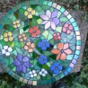 Mosaik  Garten Trittstein Blumenwiese