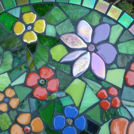 Mosaik  Garten Trittstein Blumenwiese