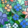 Mosaik  Garten Trittstein Blumenwiese