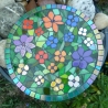 Mosaik  Garten Trittstein Blumenwiese