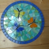Mosaik  Garten Trittstein Schmetterlinge