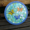 Mosaik  Garten Trittstein Schmetterlinge
