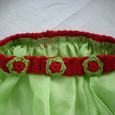 TausendschönStoffpuppen: Feenschleier aus Seide pflanzengefärbt