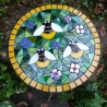 Mosaik  Garten Trittstein Bienen