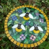 Mosaik  Garten Trittstein Bienen