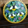 Mosaik  Garten Trittstein Bienen