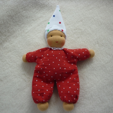 TausendschönStoffpuppen: Schlenkerchen Musselin