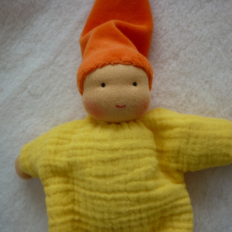 Schlenkerchen Musselin, Bio-Schafwolle