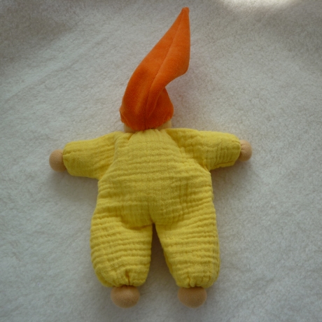 Schlenkerchen Musselin, Bio-Schafwolle