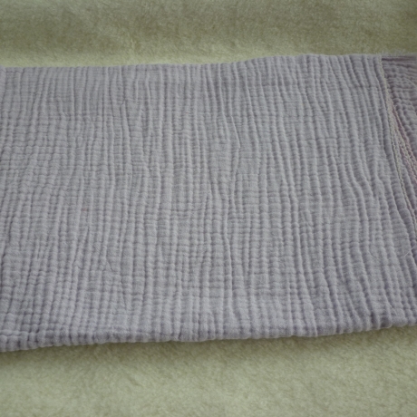 Schlenkerchen Musselin, Bio-Schafwolle