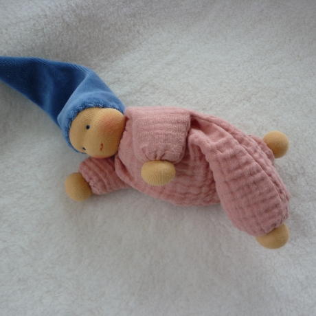 Schlenkerchen Musselin, Bio-Schafwolle