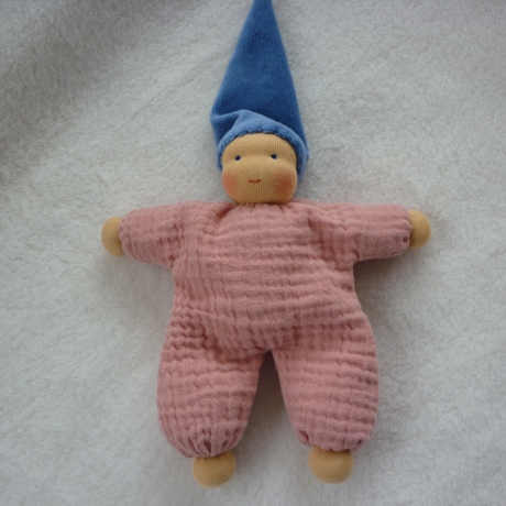 Schlenkerchen Musselin, Bio-Schafwolle