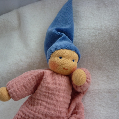 Schlenkerchen Musselin, Bio-Schafwolle