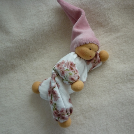 Schlenkerchen Musselin, Bio-Schafwolle