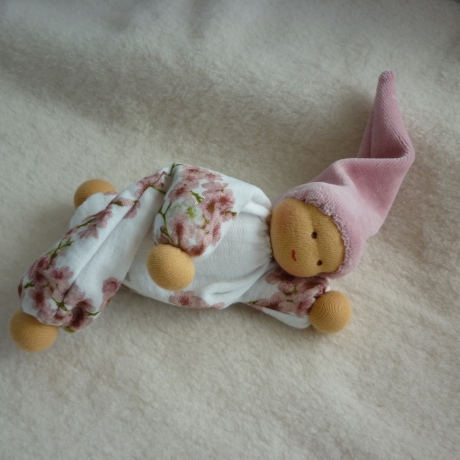 Schlenkerchen Musselin, Bio-Schafwolle