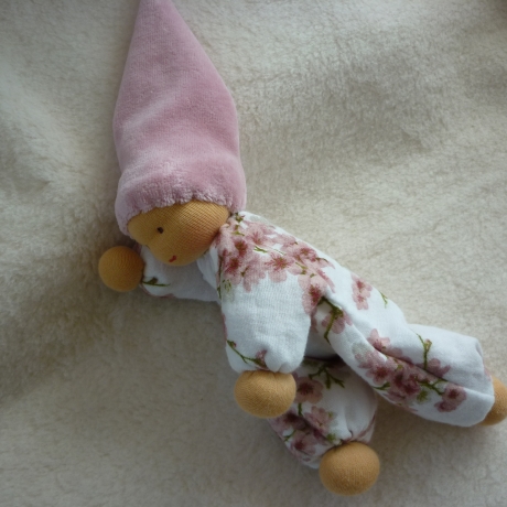 Schlenkerchen Musselin, Bio-Schafwolle