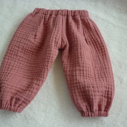 Musselinhose für Puppengröße 37 - 41 cm
