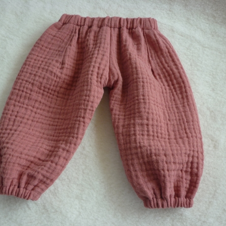 Musselinhose für Puppengröße 37 - 41 cm