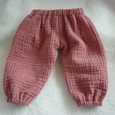 Musselinhose für Puppengröße 37 - 41 cm