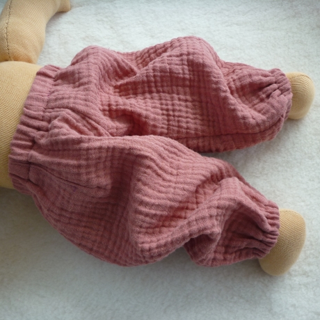 Musselinhose für Puppengröße 37 - 41 cm