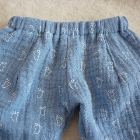 Musselinhose für Puppengröße 37 - 40 cm