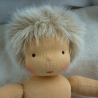 Stoffpuppe nach Art der Waldorfpuppe. Junge, blond