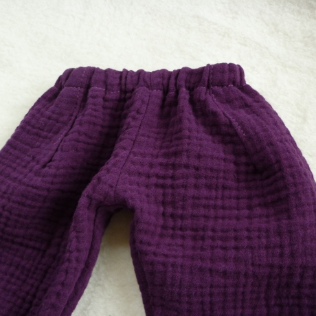 Musselinhose für Puppengröße 37 - 40 cm