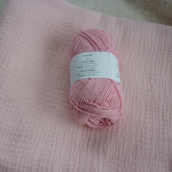 Strickpullover aus Baumwollgarn, Puppengröße bis 40 cm