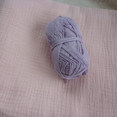 Strickpullover aus Baumwollgarn, Puppengröße bis 40 cm