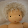 Stoffpuppe nach Art der Waldorfpuppe. Junge, blond