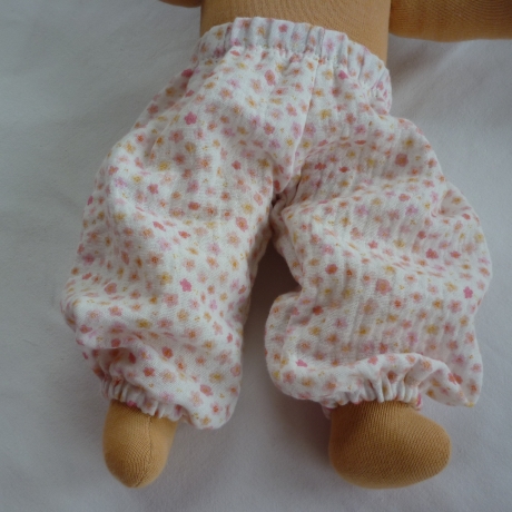 Musselinhose für Puppengröße 38 - 42 cm
