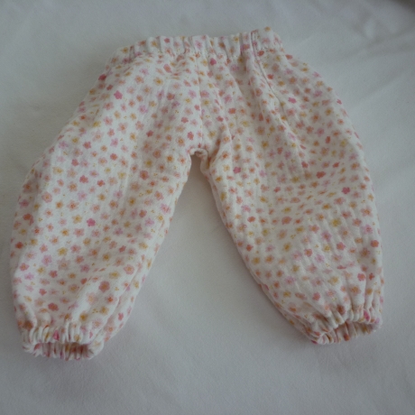 Musselinhose für Puppengröße 38 - 42 cm