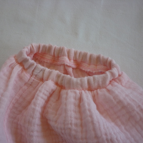Musselinröckchen für Puppengröße 38 - 42 cm