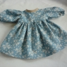 Puppenkleid mit Schürze für Puppengröße 37 - 40 cm