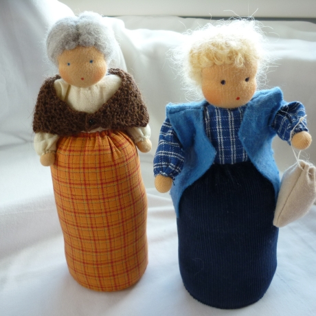 Figuren für Puppenspiel Juraj mit dem Zaubersäcklein