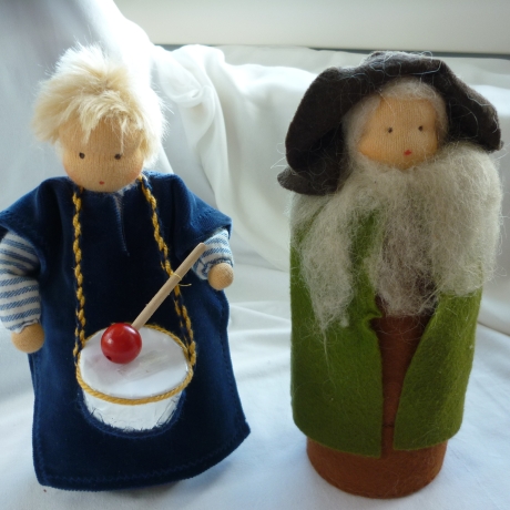 Figuren für Puppenspiel Juraj mit dem Zaubersäcklein