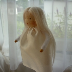Figuren für Puppenspiel Schneemädchen