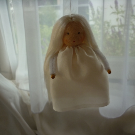 Figuren für Puppenspiel Schneemädchen