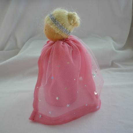 Stehpüppchen für Tischpuppenspiele: Prinzessin